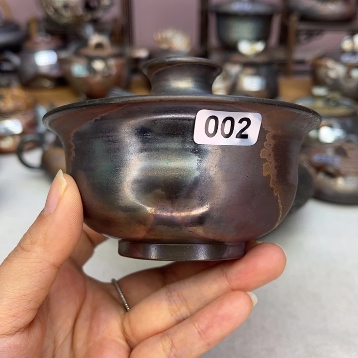 壶裸柴烧陶瓷茶具