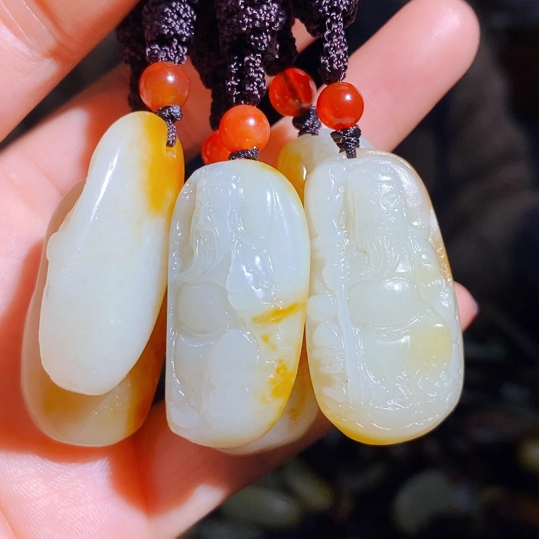 和田玉颈饰未镶嵌多样性发货11111拍一发一