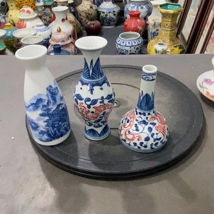 摆件粉彩摆件瓷器