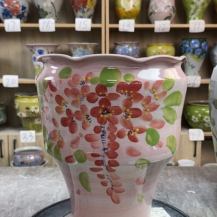 罐12xc景德镇陶瓷花盆