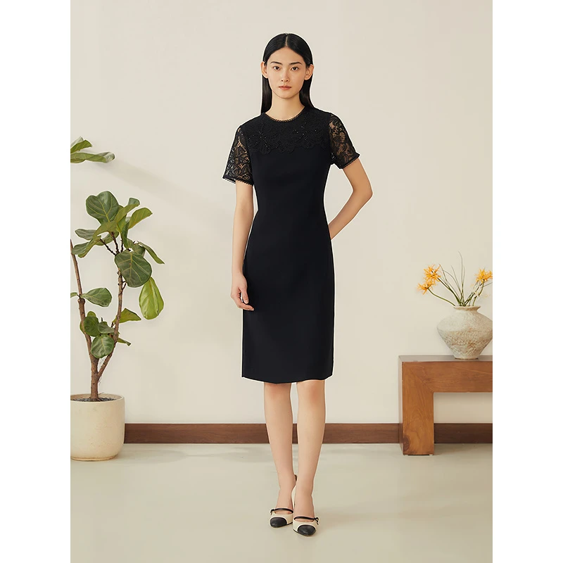 YINER音儿专选2025夏季新款连衣裙显瘦8C65206556