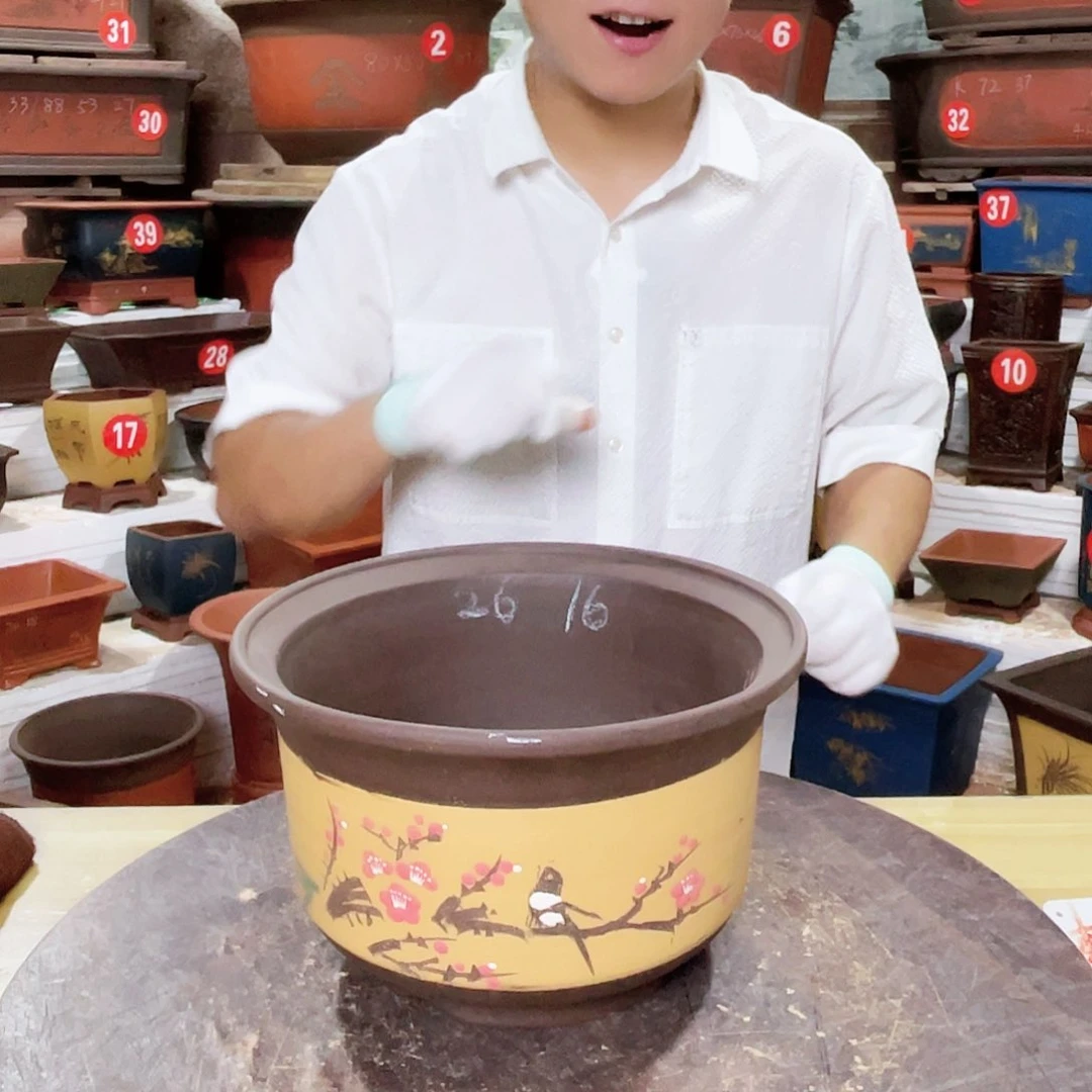 紫砂花盆工厂直发