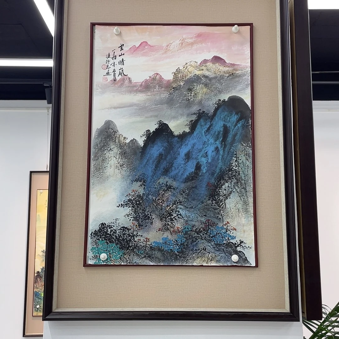 国画凌行志老师手绘国画精品