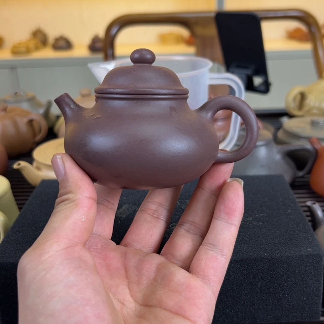 茶壶紫砂半手工容天