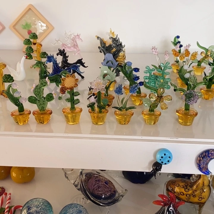 琉璃手工艺品阿****瓜琉璃