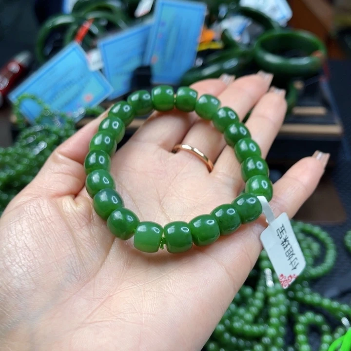 【闪购商品】和田玉（碧玉）手链未镶嵌