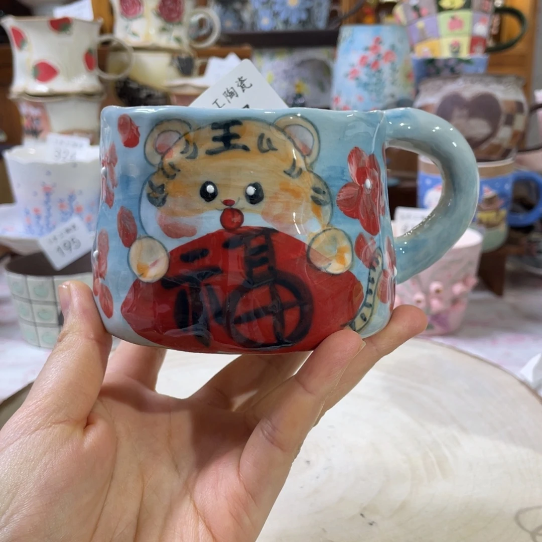 景德镇手工陶瓷杯317