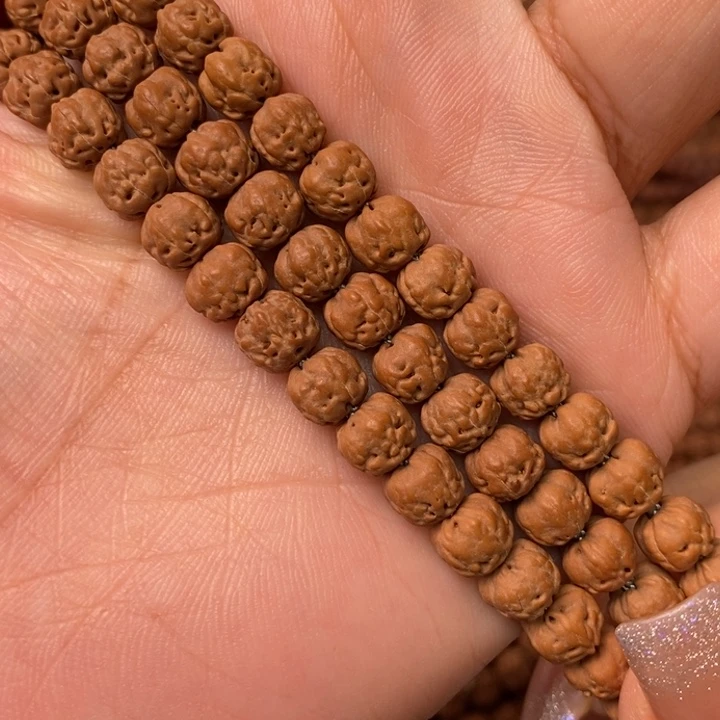 毛***豆金刚菩提吊坠佛手108