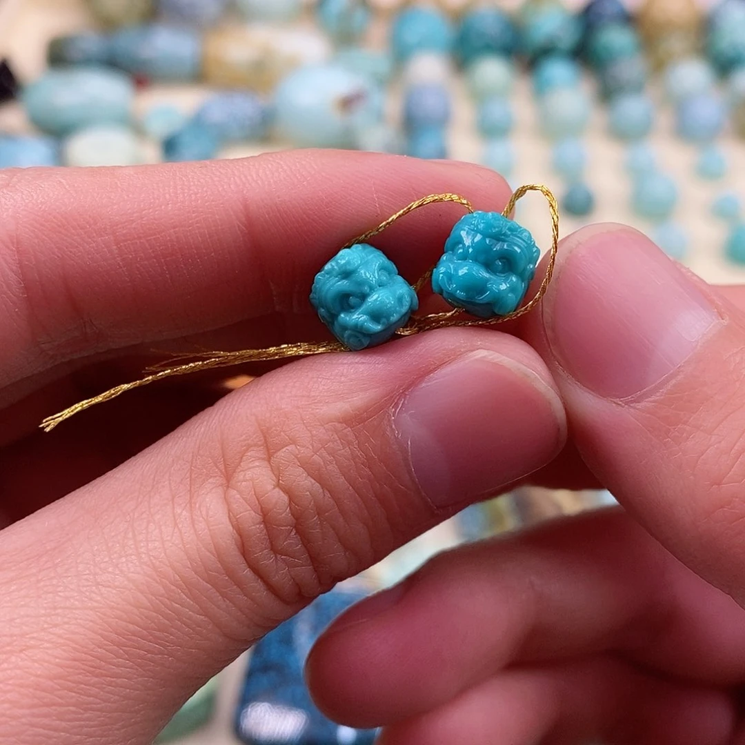 绿松石珠宝奇石未镶嵌