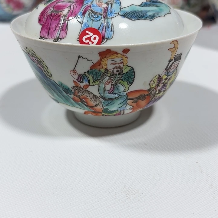 妖*！人物盖碗一套11111