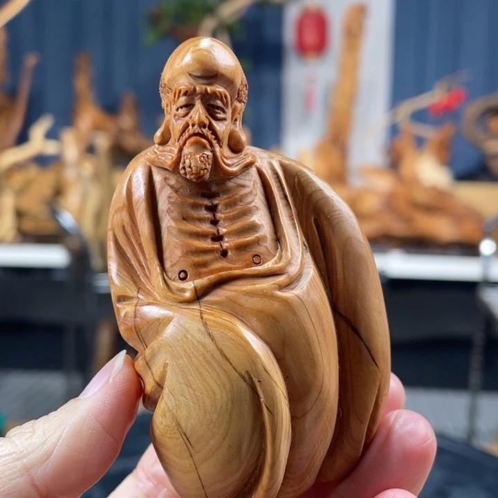 柏木（崖柏）手把件