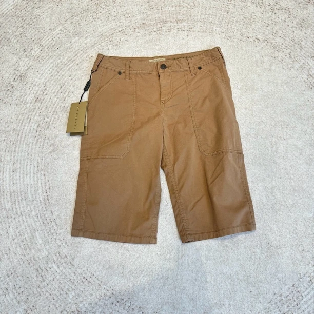 99新 BURBERRY/博柏利 舒适休闲休闲裤卡其夏季工装裤男士