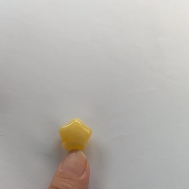 未镶嵌颈饰蜜蜡天然琥珀蜜蜡五角星