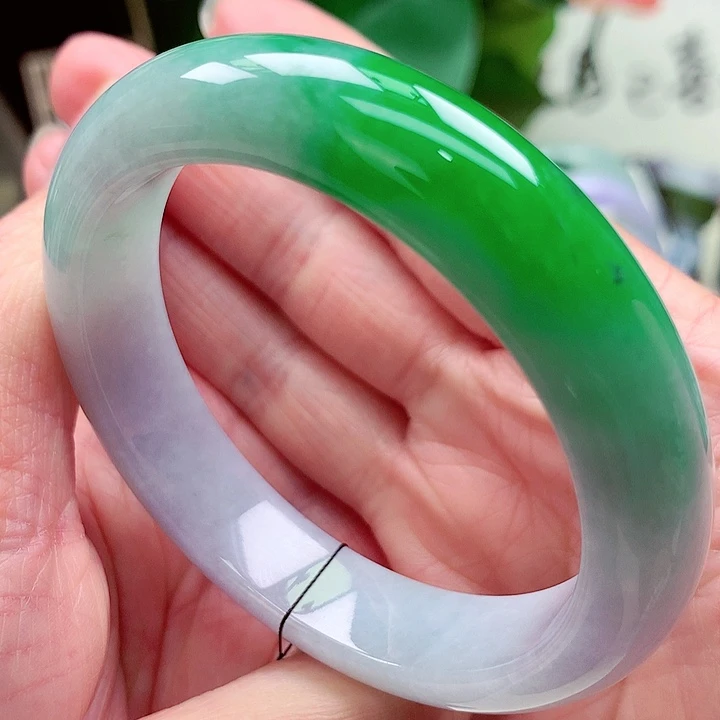 翡翠未镶嵌手镯天然翡翠手镯