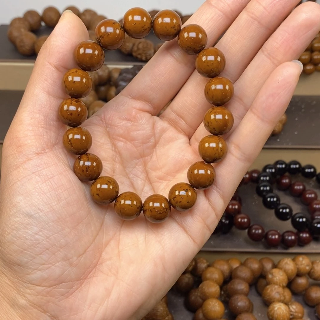 紫金鼠手串12小光珠