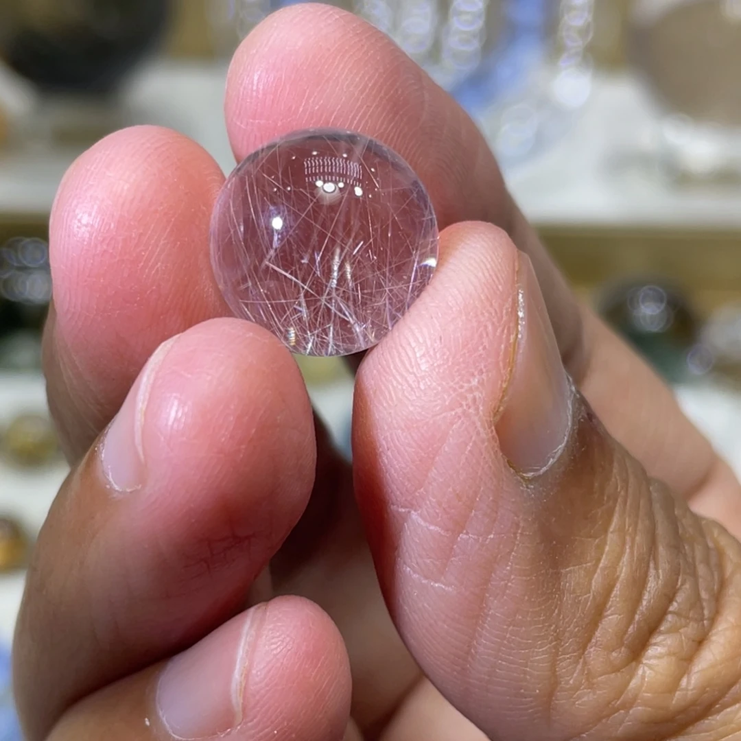 水晶未镶嵌珠宝半成品