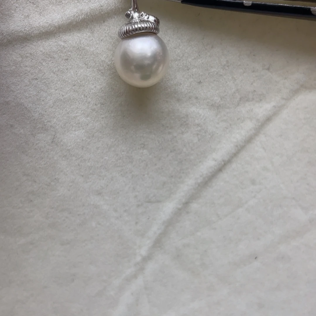 吊坠(不含链)海水珍珠银S925镶嵌