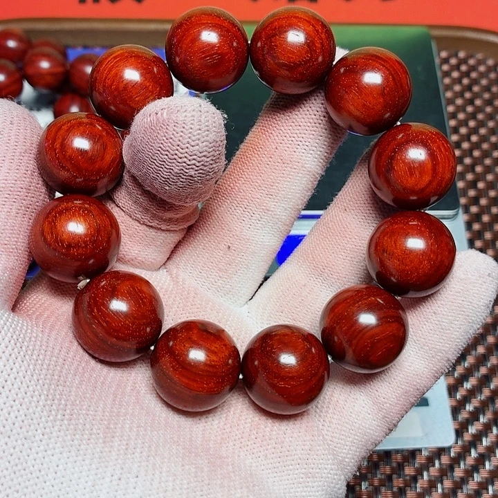 一***顺小叶紫檀手串/手链2.0泥料带金星