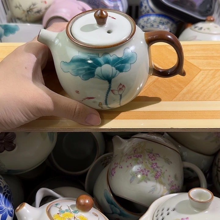 荷花壶颜瓷茶器闪购链接