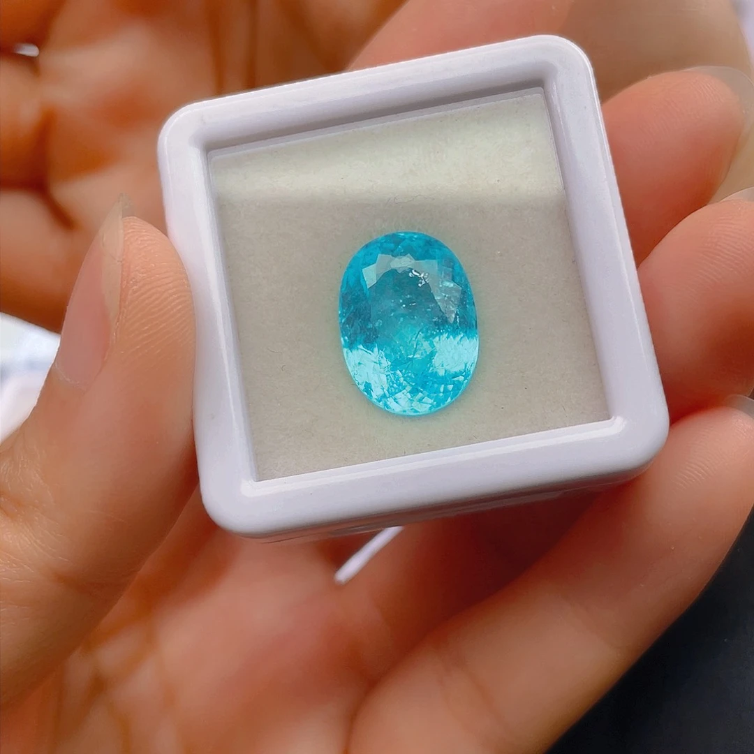 碧玺裸石未镶嵌11.19ct帕拉伊巴碧玺