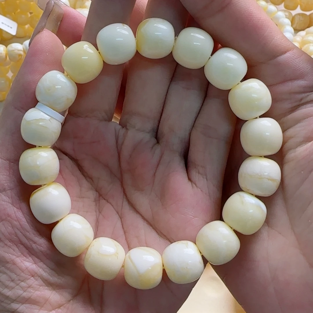 琥珀未镶嵌手链蜜蜡手串