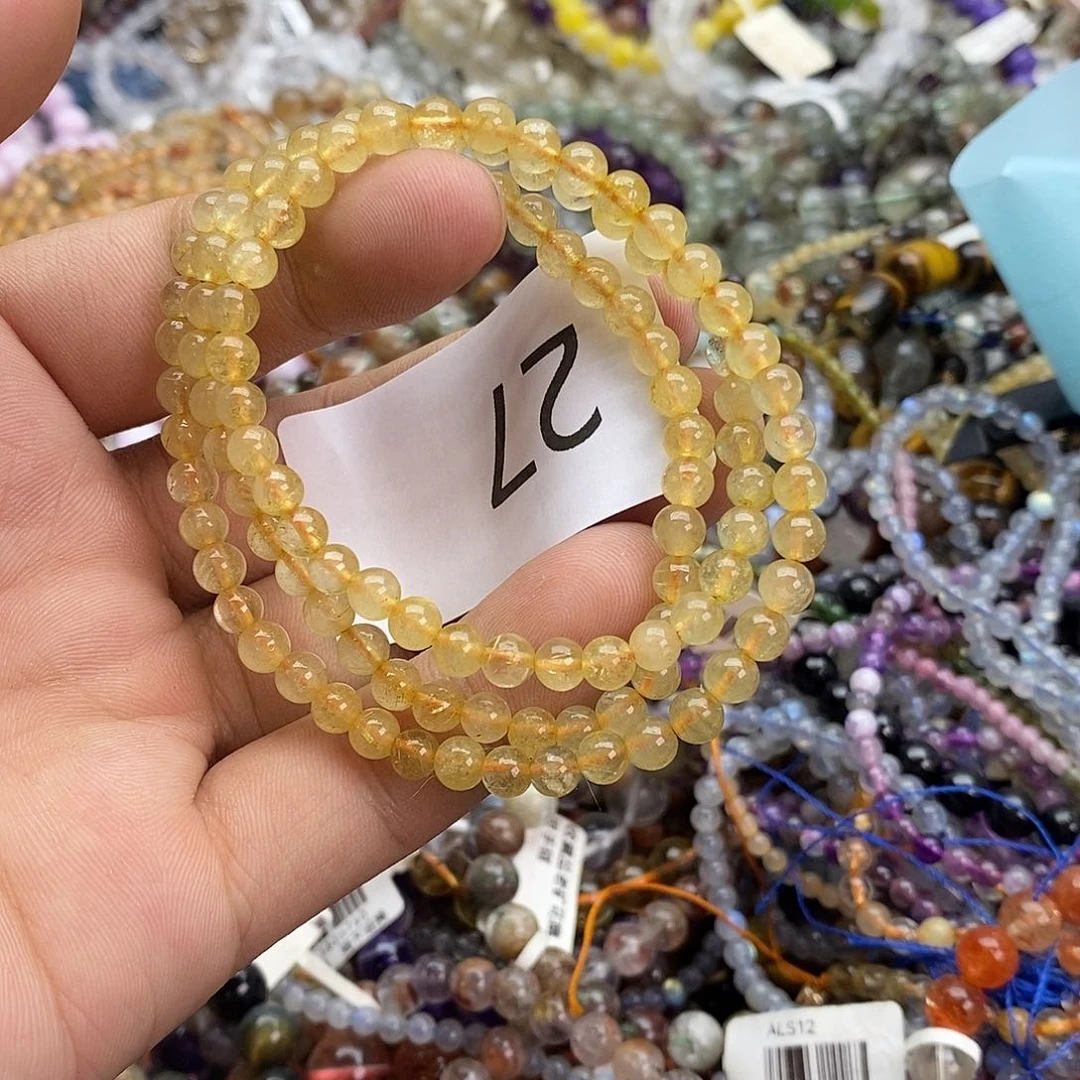 水晶手链未镶嵌手链