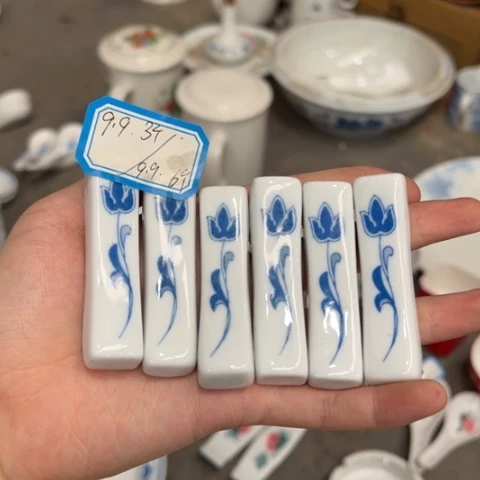 醴陵高温瓷釉下六个