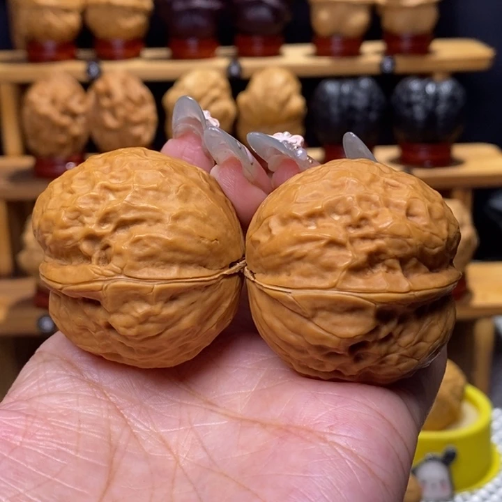 把件文玩核桃玄武金蟾36号41尺