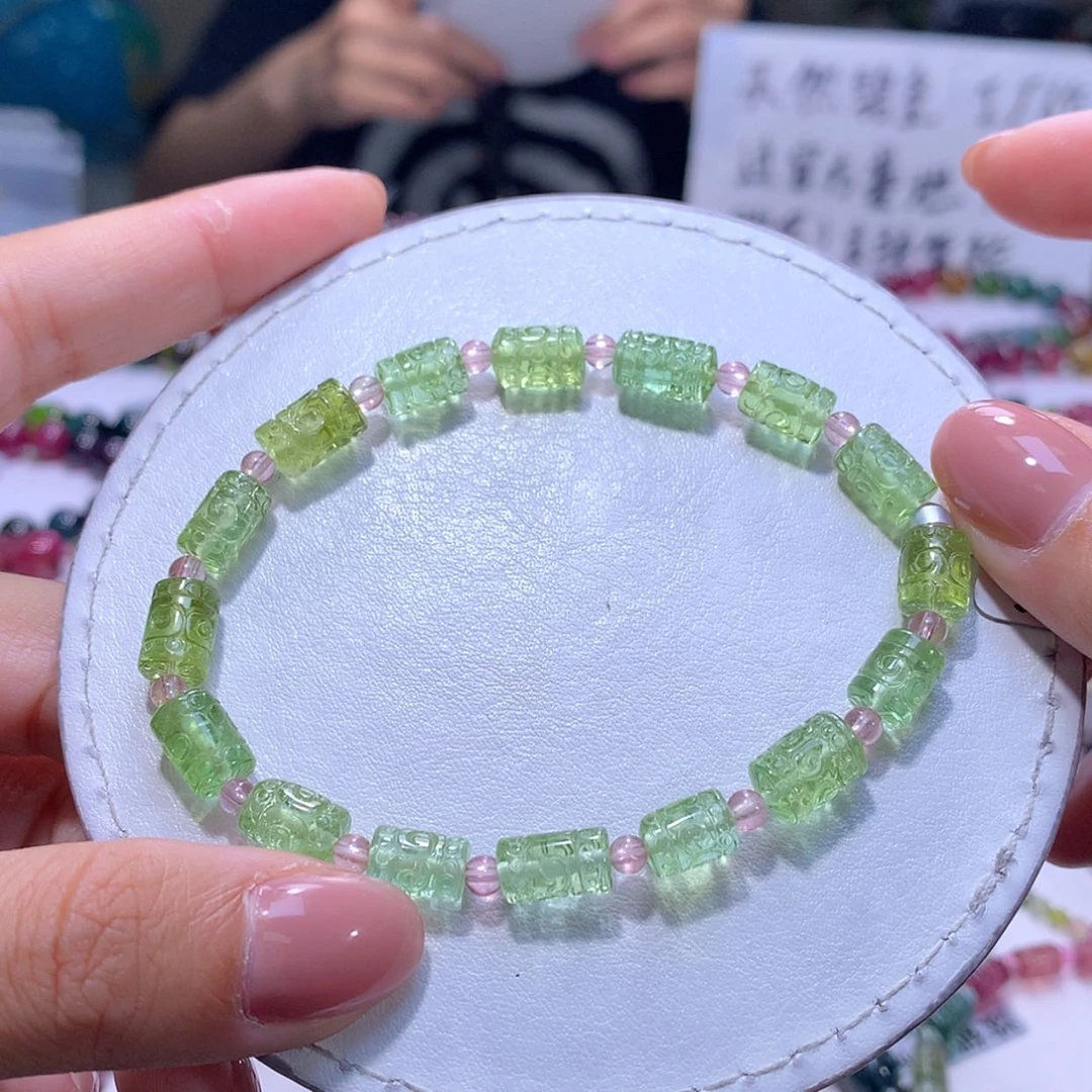【闪购商品】未镶嵌手串碧玺6.3m净体