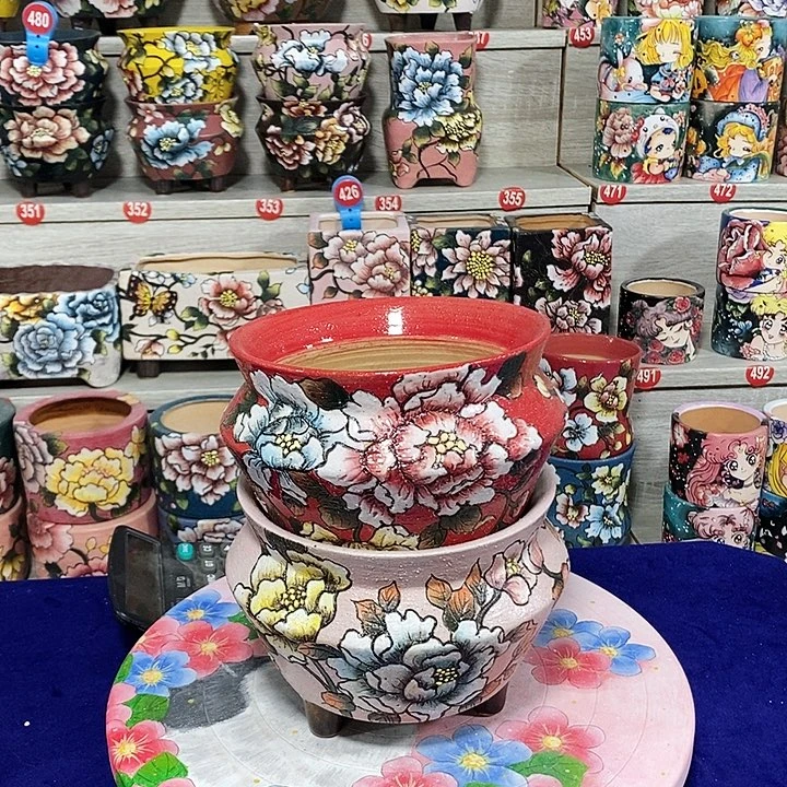 景德镇精品暮年美盆15/12