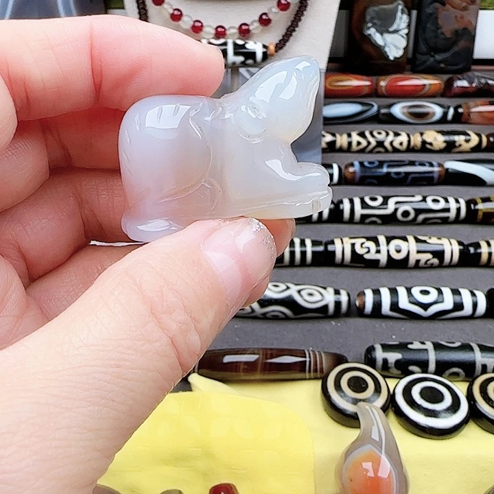 玛瑙/玉髓合金珠宝半成品