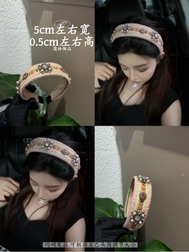 复古/宫廷气质原创设计日韩手工甜美韩版发箍网红欧美轻奢优雅