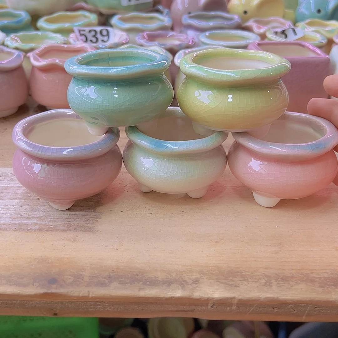 陶瓷花盆当场凑满12包邮