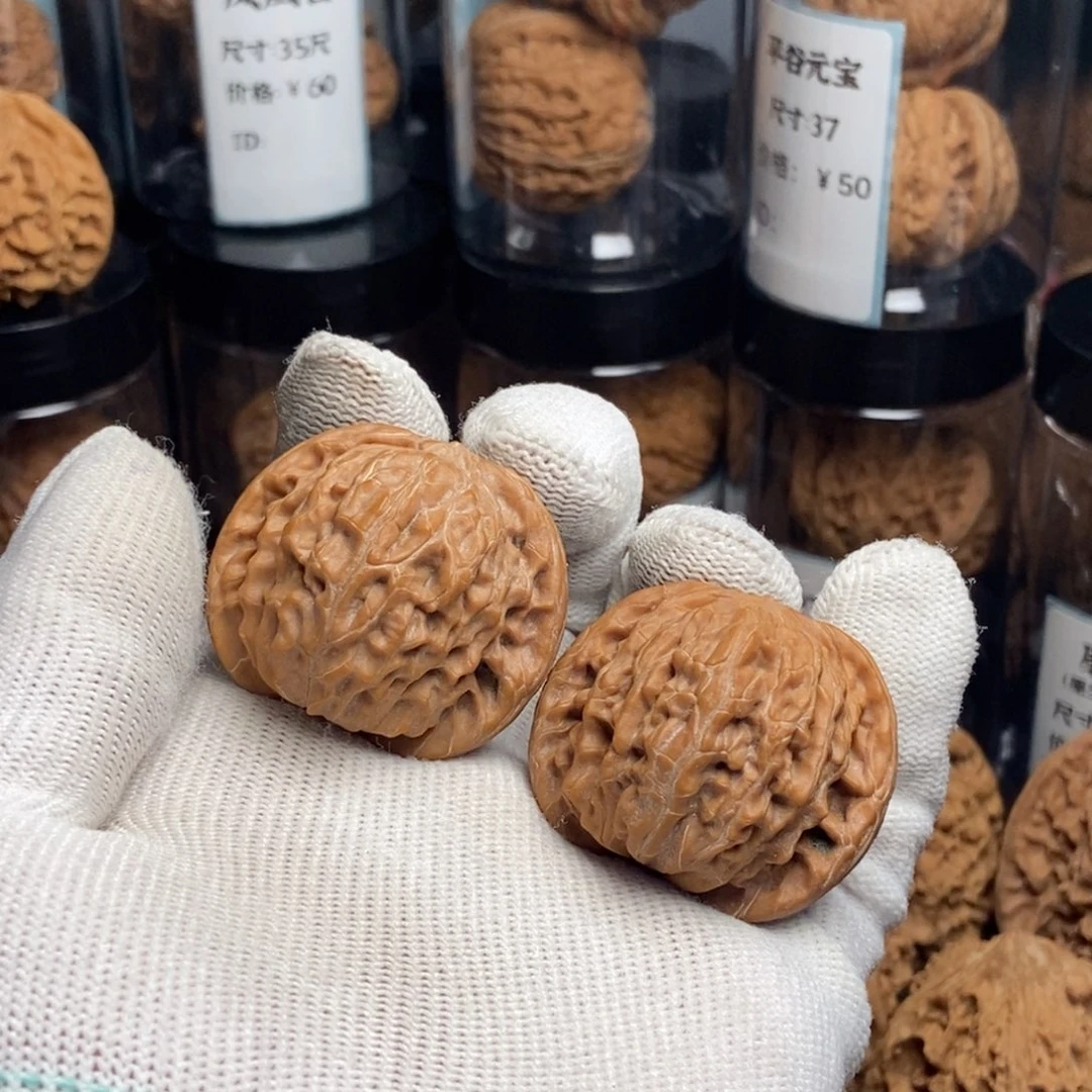 吊坠文玩核桃磨盘38尺全品歪磨