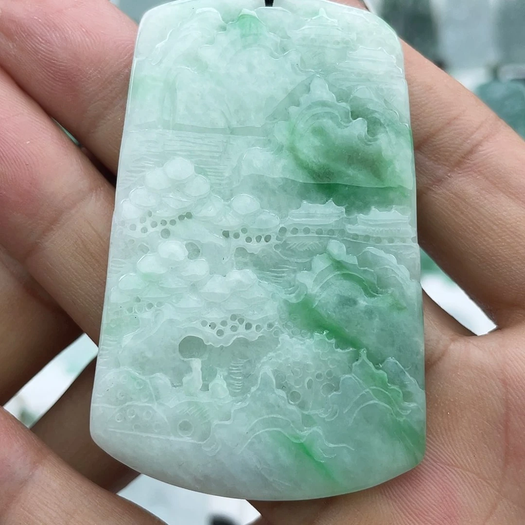 颈饰未镶嵌翡翠翡翠