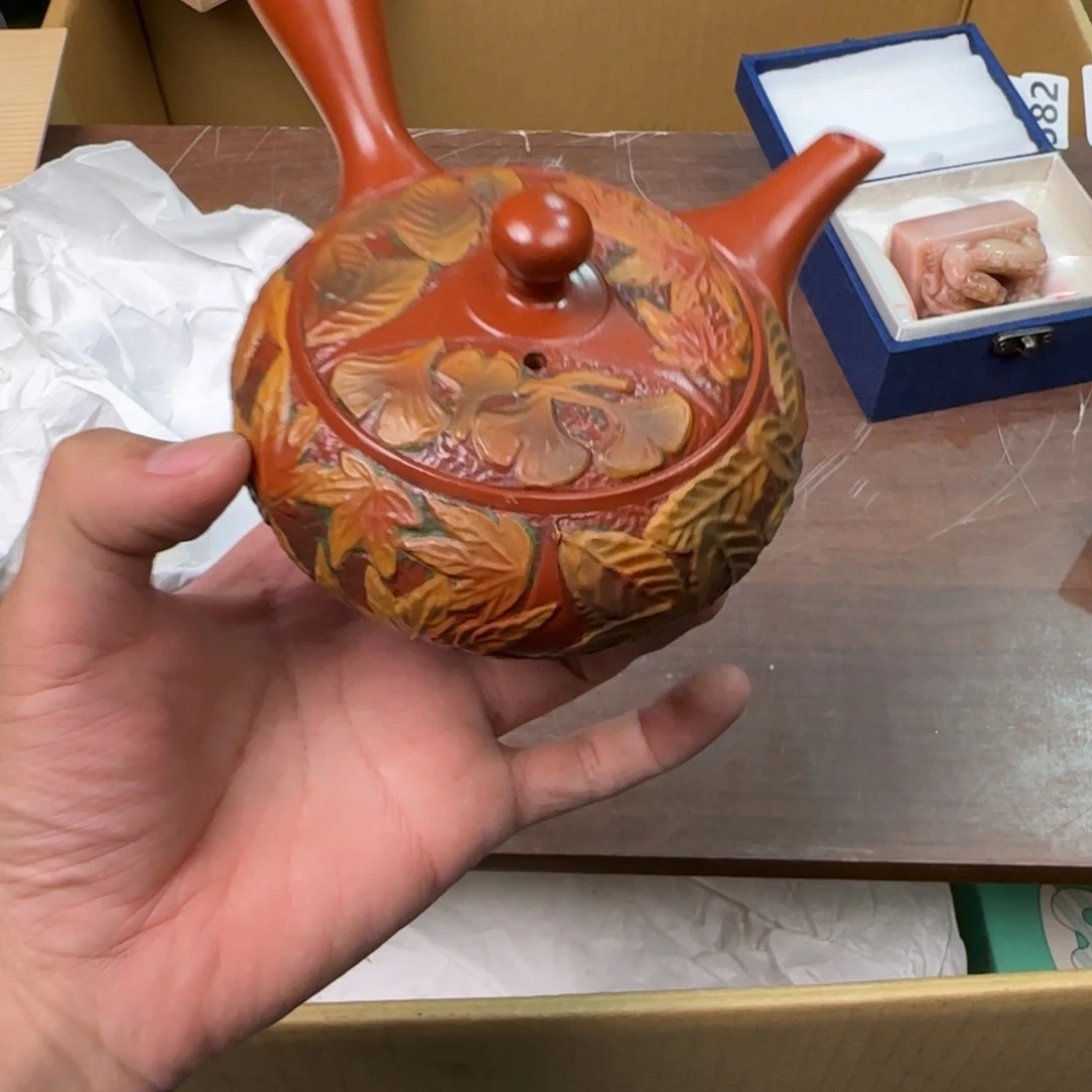 陶瓷孤品单件车里拍