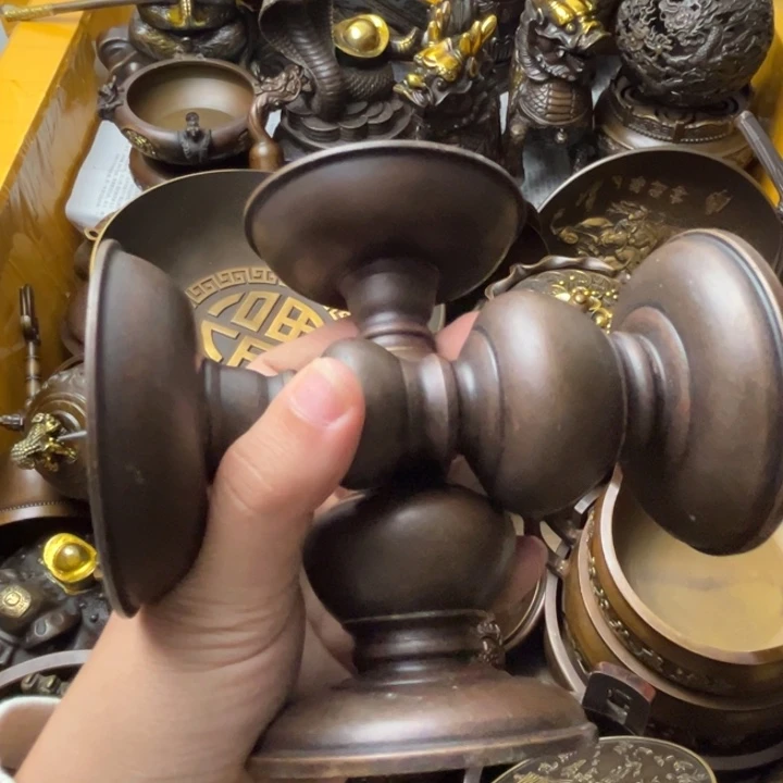 精美铜器摆件藏收