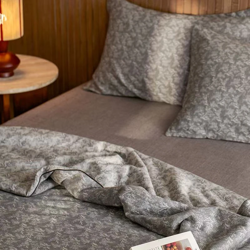 【全棉色织双层纱夏凉被】A类纯棉色织双层纱空调被大豆被可机洗