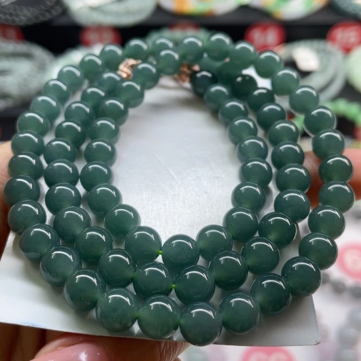 未镶嵌手链翡翠卡7.8