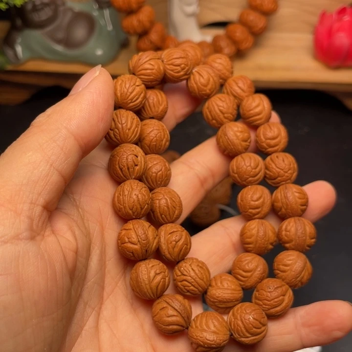桃核手串龙纹桃核1