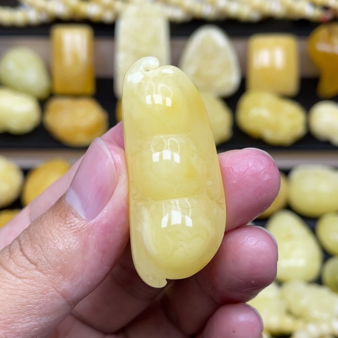 琥珀未镶嵌裸石琥珀蜜蜡