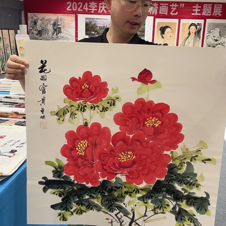 国画今天早上国画作品欣赏