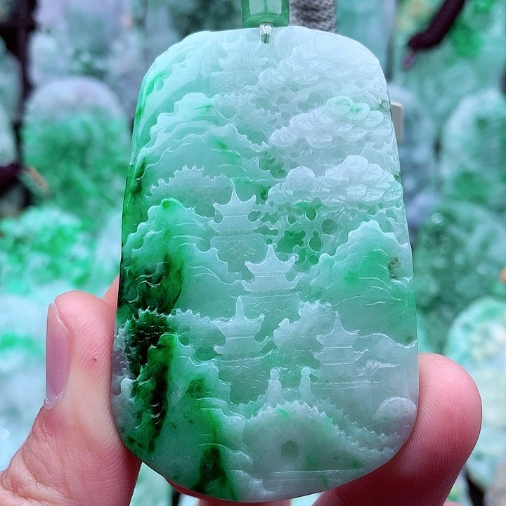 翡翠吊坠(不含链)未镶嵌