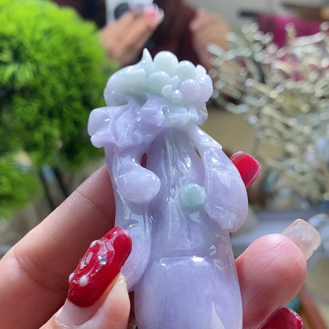 【闪购商品】翡翠颈饰未镶嵌瓜