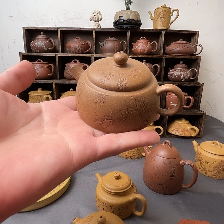 茶壶紫砂原矿老段泥100cc
