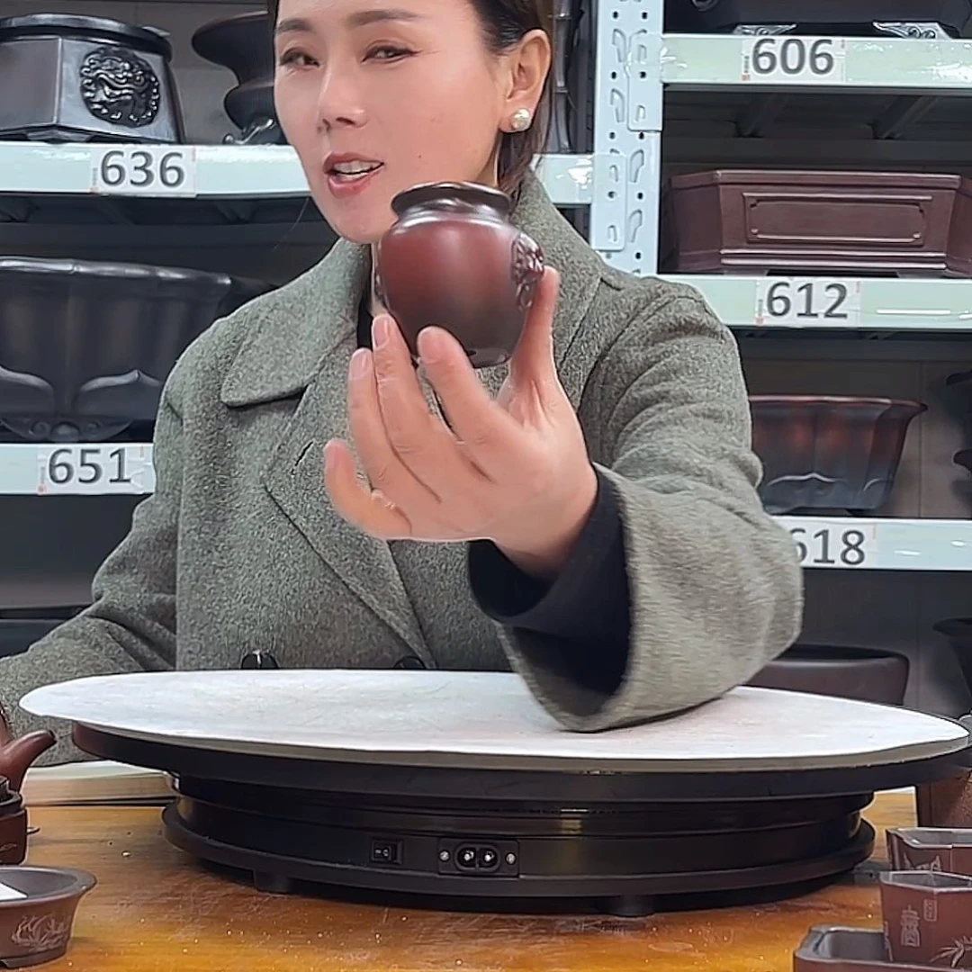 蔚***空花盆紫砂宜兴紫砂