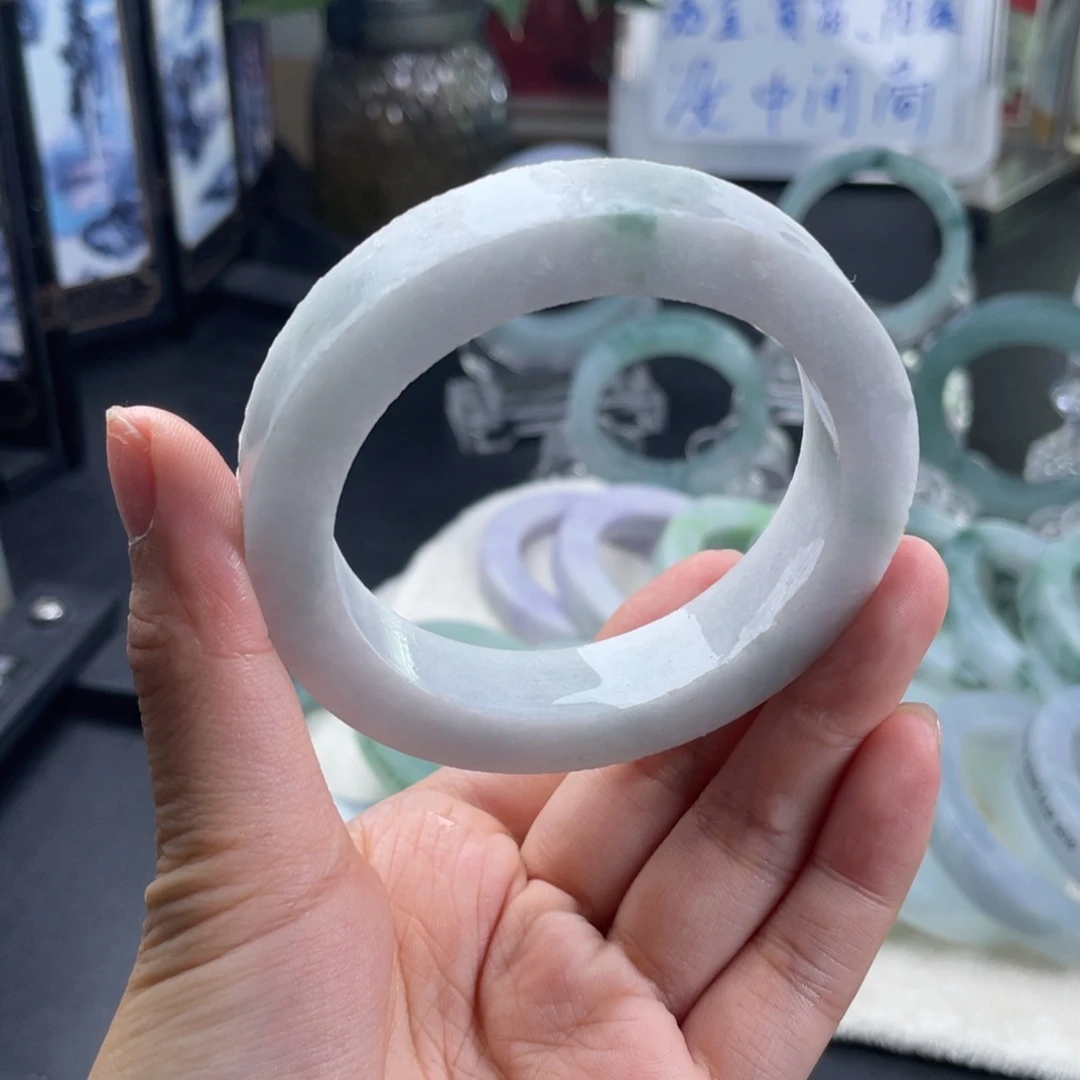 定制翡翠未镶嵌正圈纹裂漏