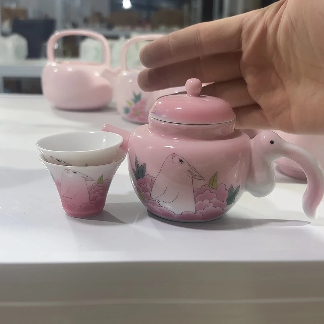 高温陶瓷茶壶茶杯盖碗等