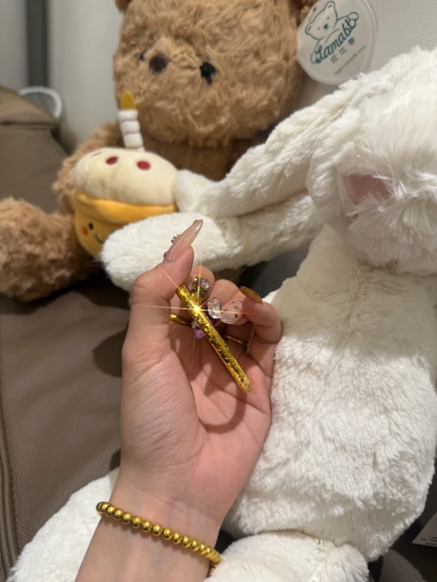 铜合金手镯 碎冰圆镯久不掉色饰品金色可调节复古圈口可调节