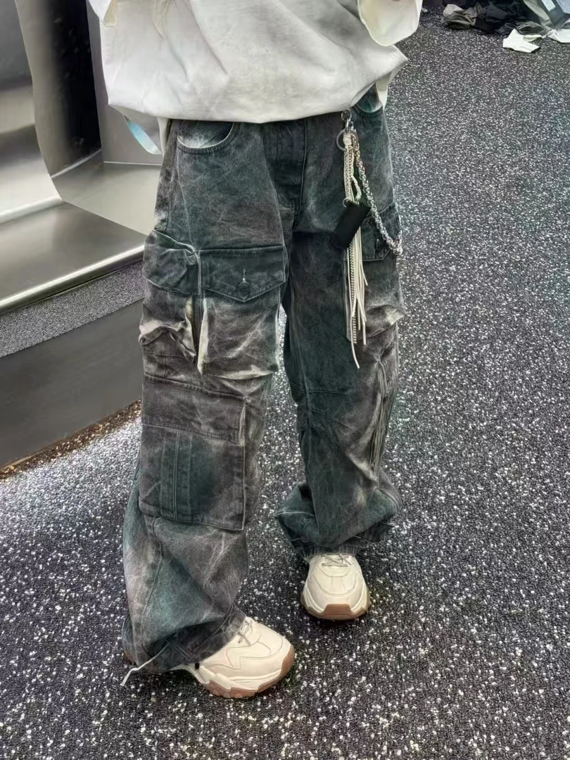 25SSATTICO新款 3.0水洗幻彩工装裤